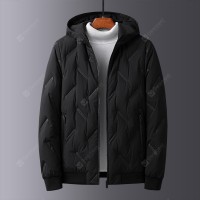 Men's Casual Trend Down Jacket Winter Hooded Warm Coat