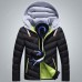 Men's Hooded Casual Cotton Jacket Thick Leisure Cotton Coat