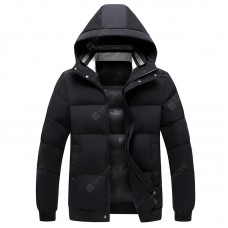 Men's Warm Cotton Coat Tide Korean Bread Jacket Parka