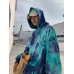 Autumn Loose Tie-dye Student Hooded Sweater Men Coat