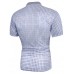 Fashion Lapel Plaid Men's Short Sleeve T-shirt