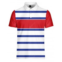Men Sports T-shirt Fashion Stripe Style