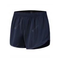 A011838 Summer Men Running Fitness Shorts Solid Color Three-point Pants Active Bottoms