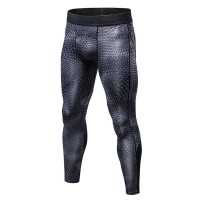 Men's 3D three-dimensional printing fitness running training quick-drying elasti