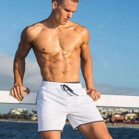 Men's Casual Shorts Summer Five Pants Casual Network Eye Breathable Quick-dry Double Basketball Sports Shorts