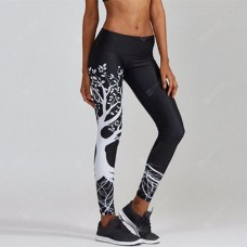 Women's Running Pants Big Tree Print