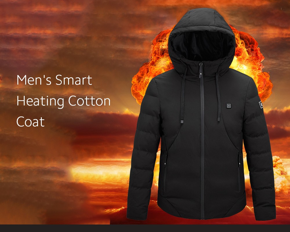 Winter Intelligent Charging Heating Warm Cotton Coat