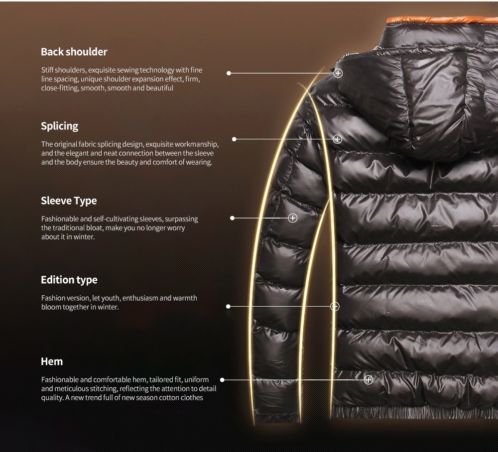 Men's Autumn And Winter Coat details